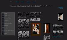 Web site image and link