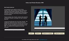 Web site image and link